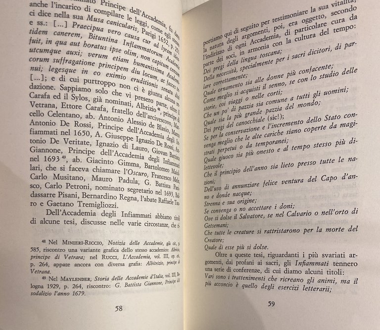 LA LINGUA LETTERARIA DEL MEZZOGIORNO D'ITALIA NEL SETTECENTO