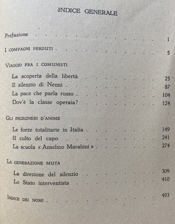 IL MESTIERE DI COMUNISTA