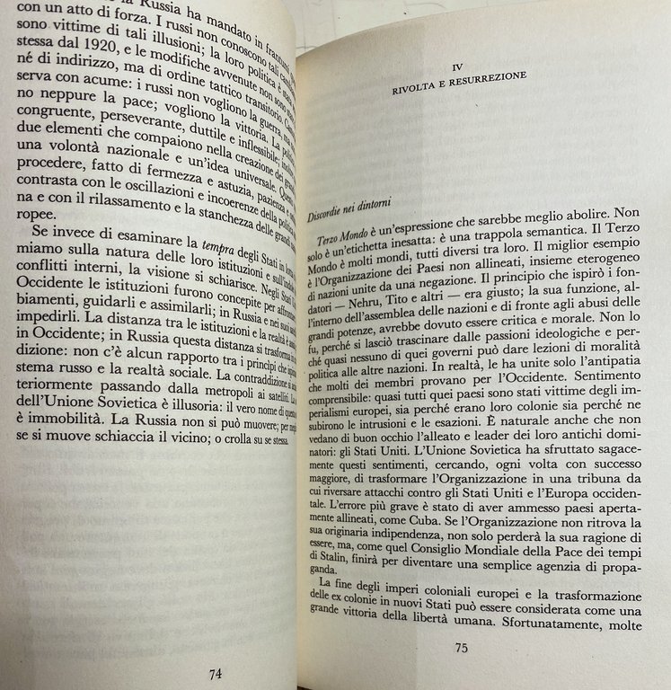 UNA TERRA, QUATTRO O CINQUE MONDI. CONSIDERAZIONI SULLA STORIA CONTEMPORANEA