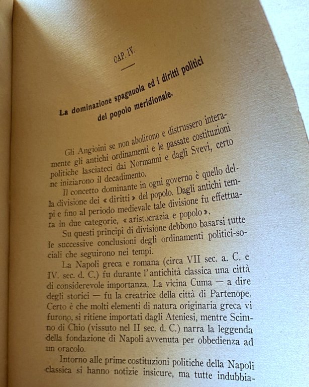 L'EVOLUZIONE DELLA COSCIENZA POLITICA DEL POPOLO MERIDIONALE