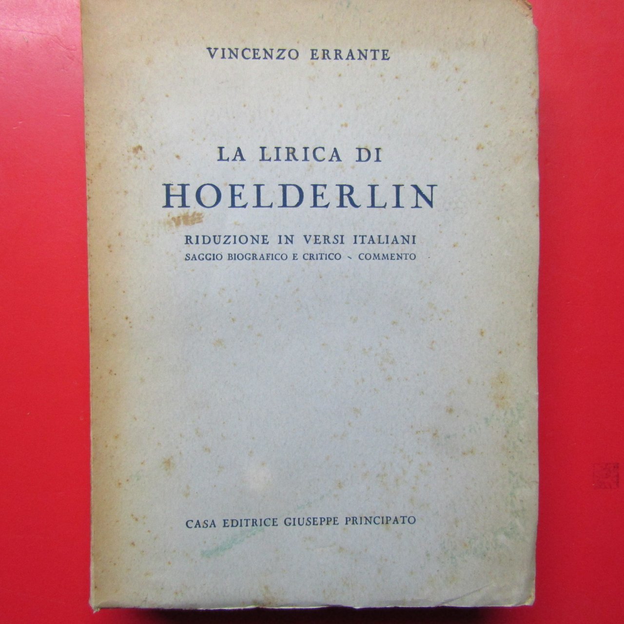 La lirica di Hoelderlin | Immagine principale