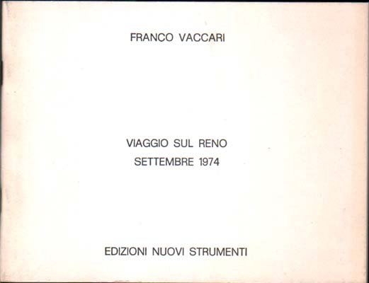 Viaggio sul Reno Settembre 1974