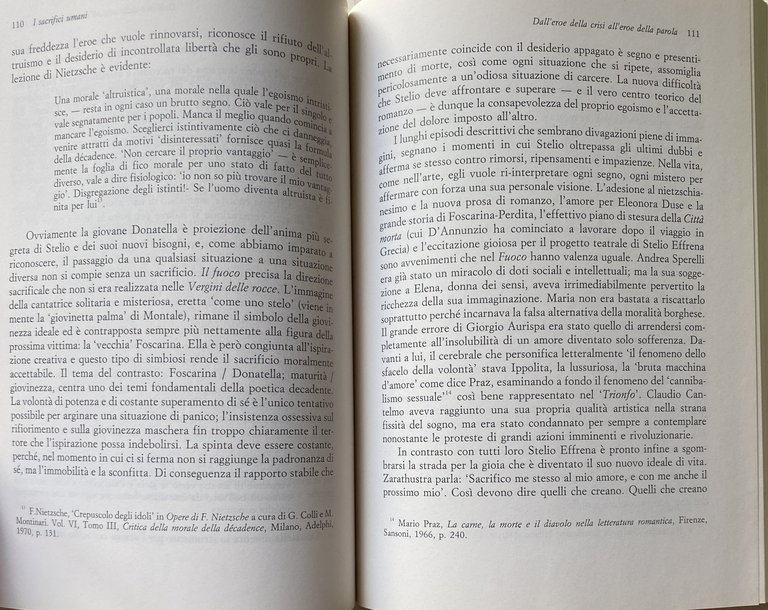 I SACRIFICI UMANI. D'ANNUNZIO ANTROPOLOGO E RITUALE