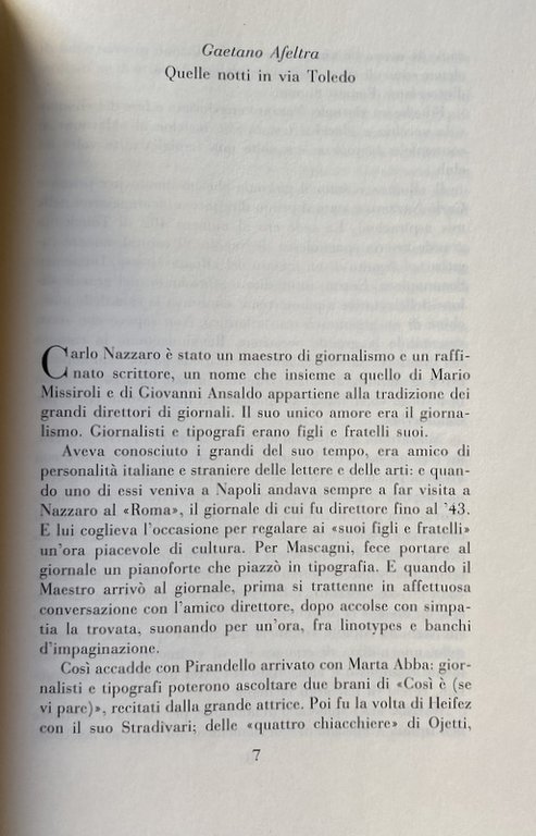 NAPOLI SEMPREVIVA, VICO FANTASIA, NAPOLETANI COL DON