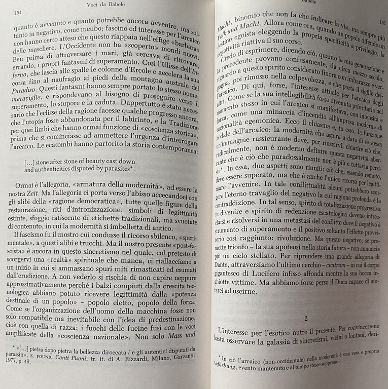 VOCI DA BABELE. SAGGI DI CRITICA DELL'ANTROPOLOGIA