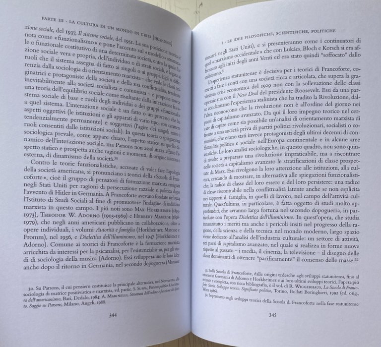 LA RIVOLUZIONE MODERNA. VICENDE DELLA CULTURA TRA OTTO E NOVECENTO