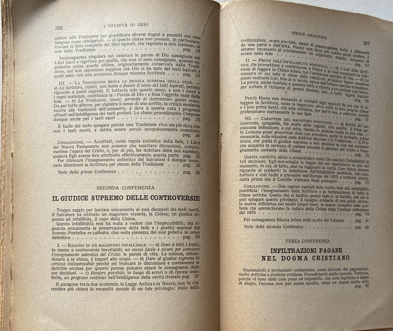 L'EREDITÀ DI GESÙ. CONFERENZE DI NOSTRA SIGNORA DI PARIGI (1935)