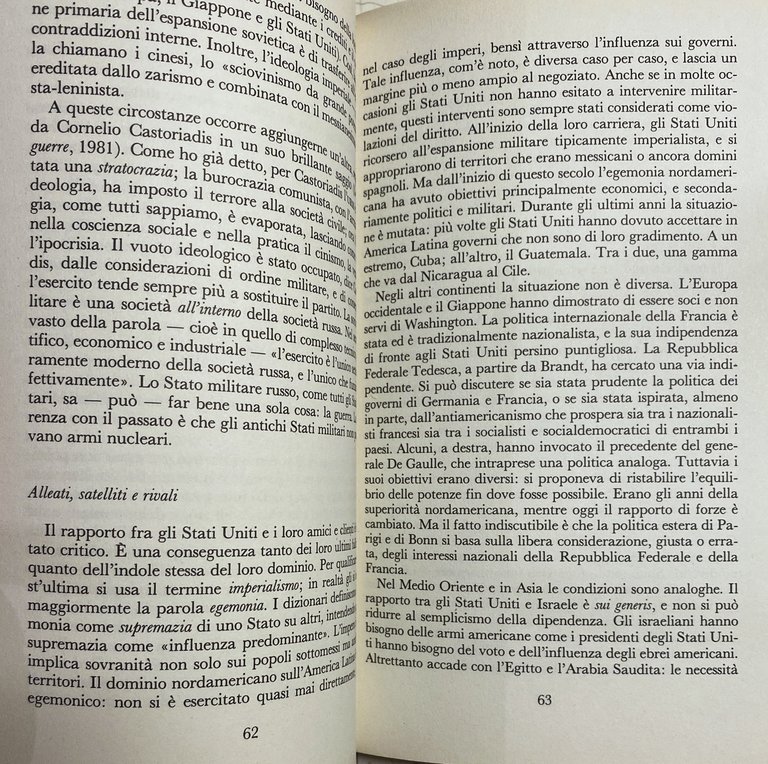 UNA TERRA, QUATTRO O CINQUE MONDI. CONSIDERAZIONI SULLA STORIA CONTEMPORANEA