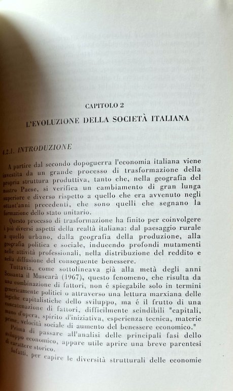 SOCIETÀ, AMBIENTE, TERRITORIO. ITINERARI PER UNA LETTURA GEOGRAFICA