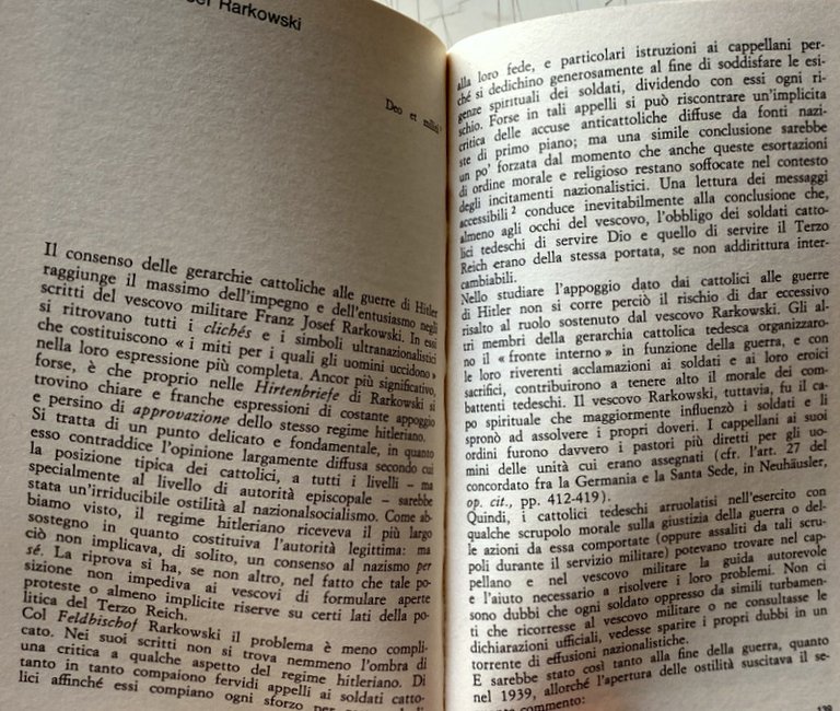 I CATTOLICI TEDESCHI E LE GUERRE DI HITLER