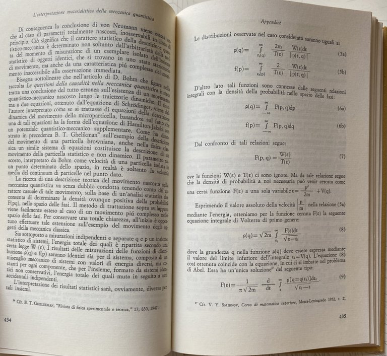 L'INTERPRETAZIONE MATERIALISTICA DELLA MECCANICA QUANTISTICA. FISICA E FILOSOFIA IN URSS.