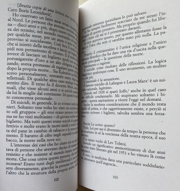 PAROLE SALVATE DALLE FIAMME. LETTERE 1952-1956. RICORDI DI V. SALAMOV