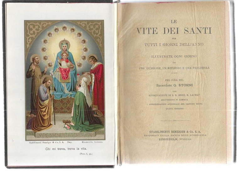 "Le vite dei santi" per tutti i giorni dell'anno