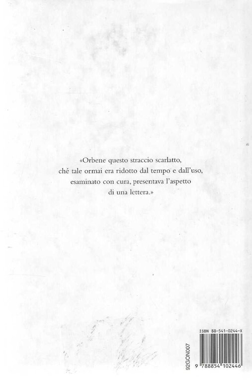"La lettera scarlatta" "racconti neri e fantastici"