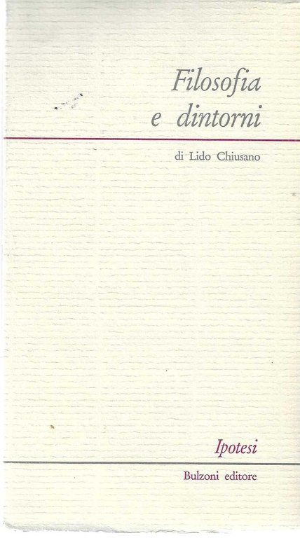 "Filosofia e dintorni"