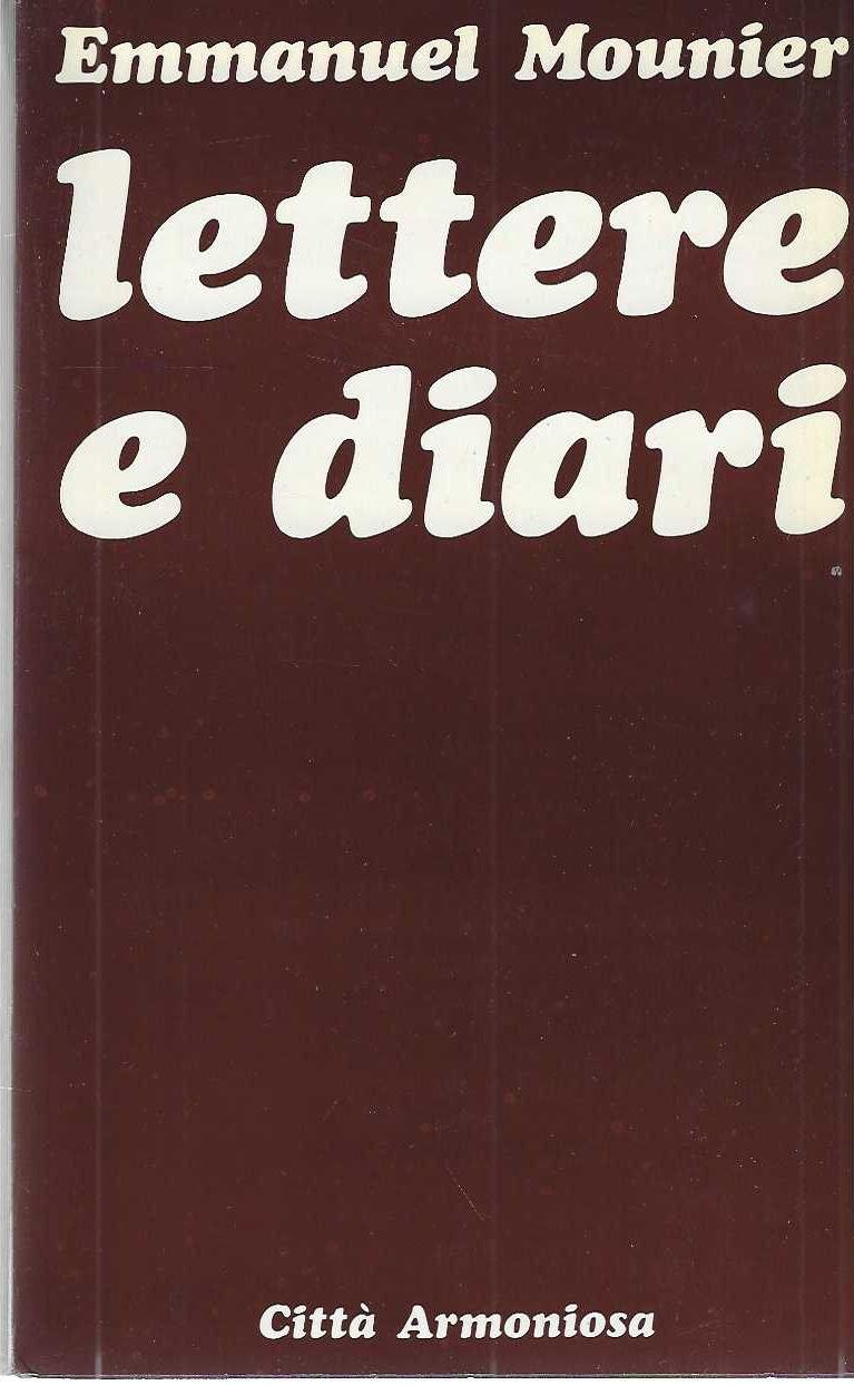 "Lettere e diari"