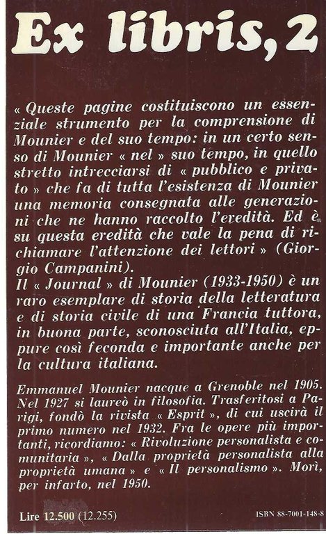 "Lettere e diari"