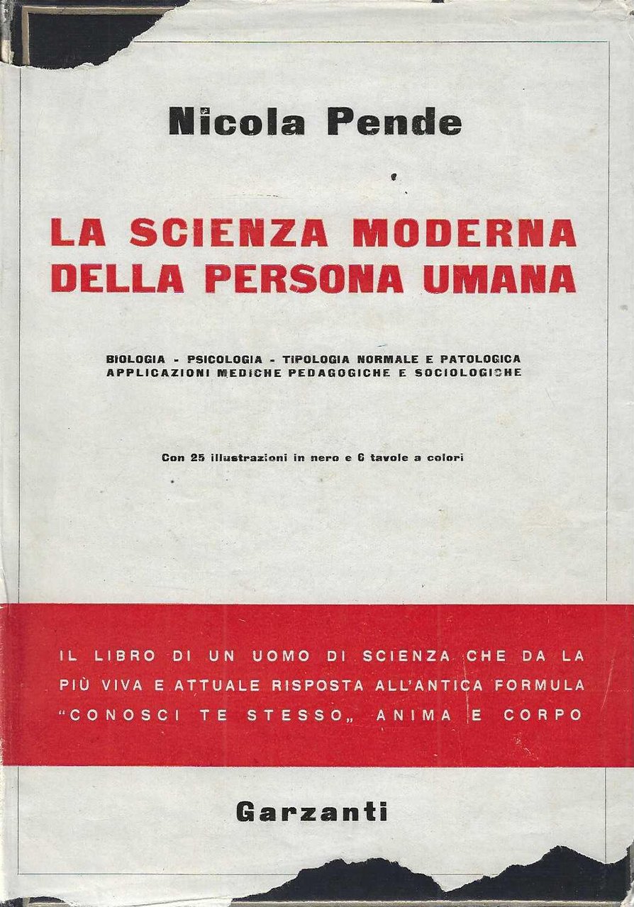 "La scienza moderna della persona umana" Biologia - Psicologia - …