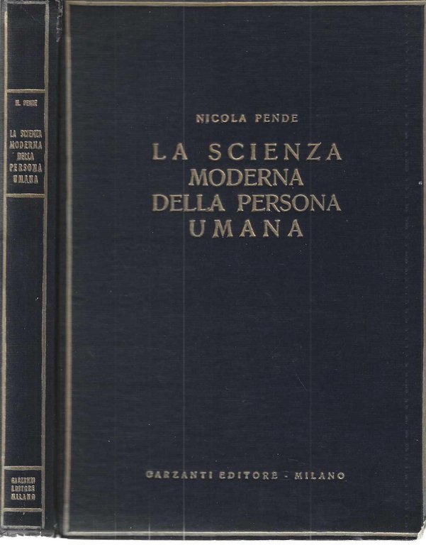 "La scienza moderna della persona umana" Biologia - Psicologia - …