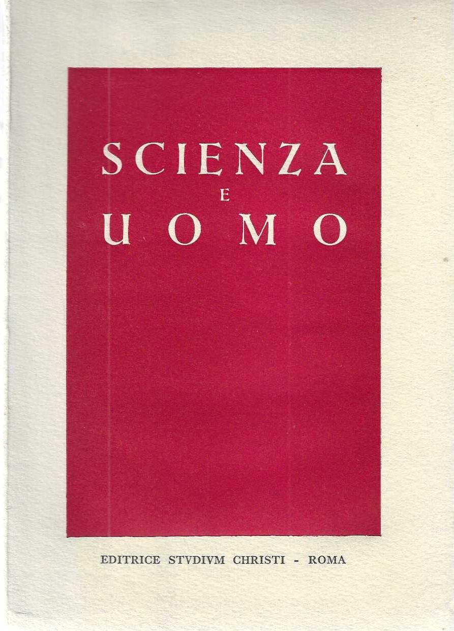 "Scienza e uomo"