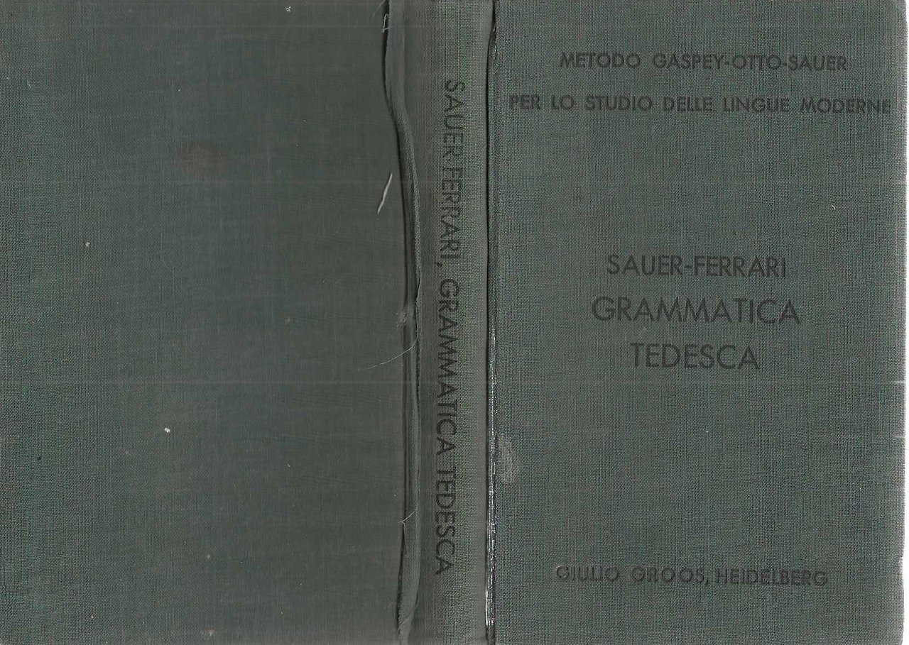 "Grammatica tedesca"
