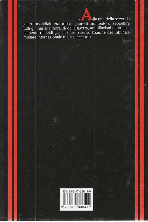 "Anatomia dei processi di Norimberga" "I crimini del nazismo: l'accusatore …