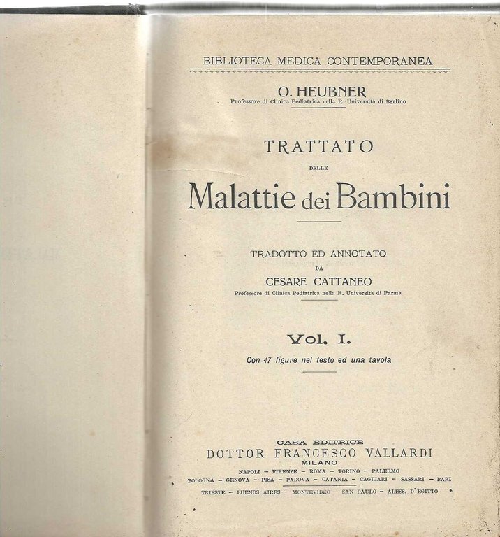 "Trattato delle malattie dei bambini"