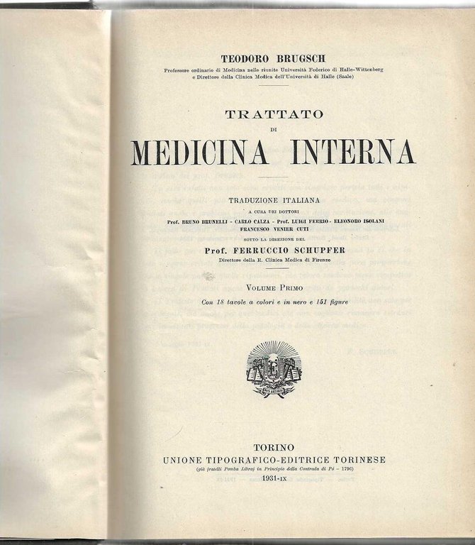 "Trattato di medicina interna"
