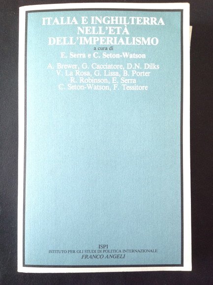 ITALIA E INGHILTERRA NELL'ETA' DELL'IMPERIALISMO