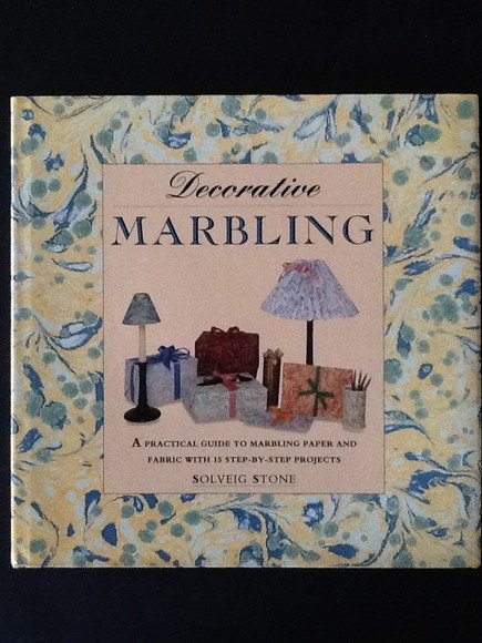 DECORATIVE MARBLING. A PRATICAL GUIDE TO MARBLING PAPER AND FABRIC …