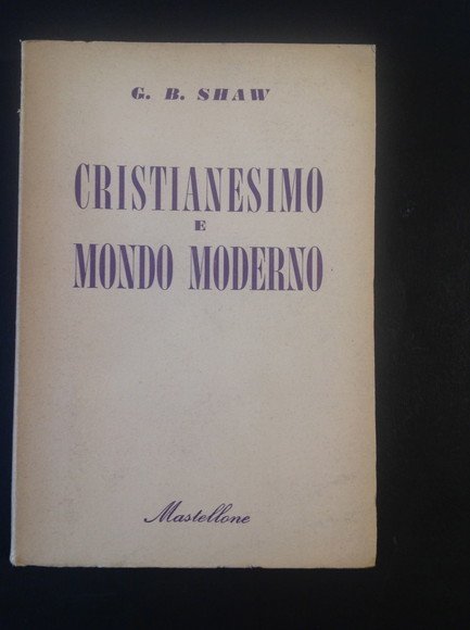 CRISTIANESIMO E MONDO MODERNO