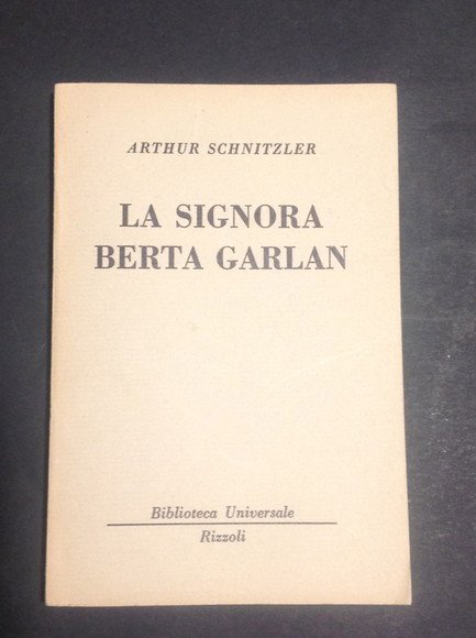 LA SIGNORA BERTA GARLAN