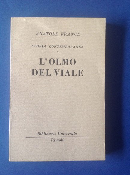 STORIA CONTEMPORANEA - L'OLMO DEL VIALE