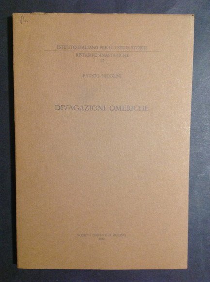 DIVAGAZIONI OMERICHE