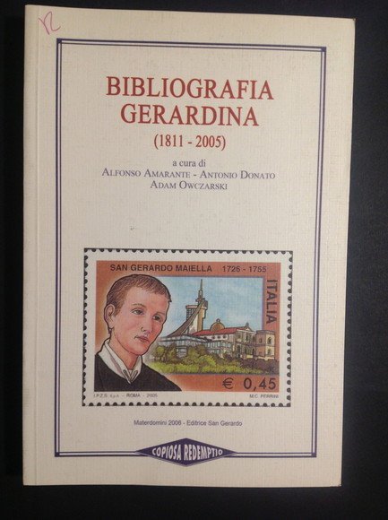 BIBLIOGRAFIA GERARDINA (1811 - 2005)