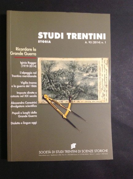 STUDI TRENTINI. STORIA A. 93 (2014) N. 1
