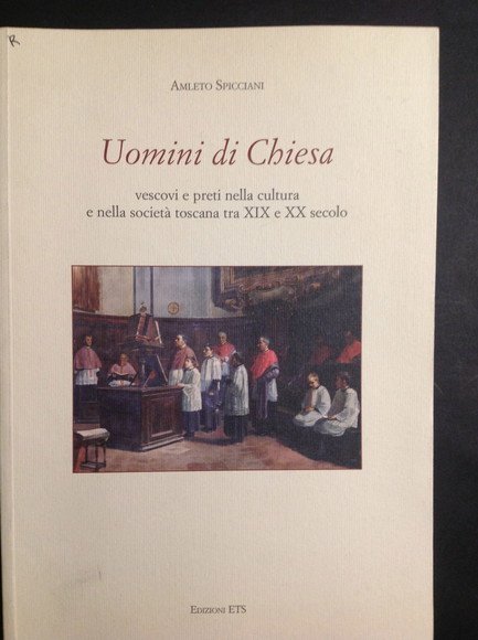 UOMINI DI CHIESA VESCOVI E PRETI NELLA CULTURA E NELLA …