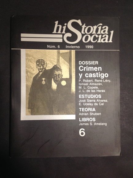 HISTORIA SOCIAL - N. 6 INVIERNO 1990