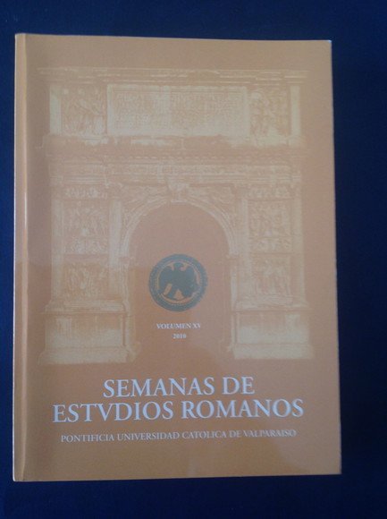 SEMANAS DE ESTUDIOS ROMANOS - VOLUMEN XV