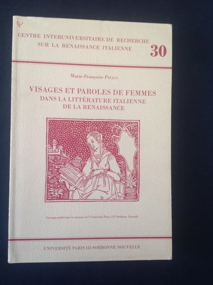 VISAGES ET PAROLES DE FEMMES DANS LA LITTERATURE ITALIENNE DE …