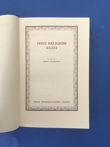 TESTI RELIGIOSI EGIZI | Immagine Gallery 3