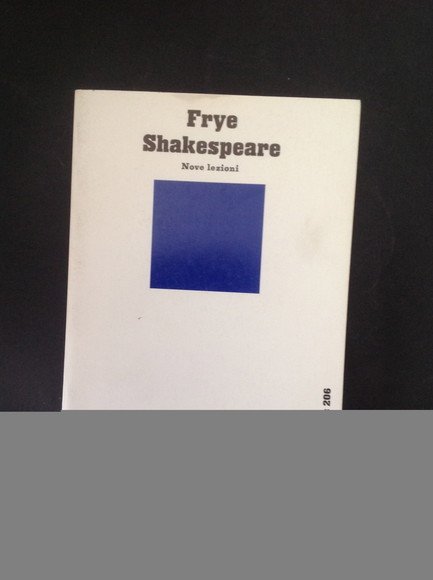 SHAKESPEARE NOVE LEZIONI | Immagine principale