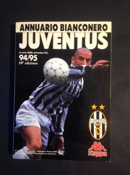 ANNUARIO BIANCONERO JUVENTUS 94/95