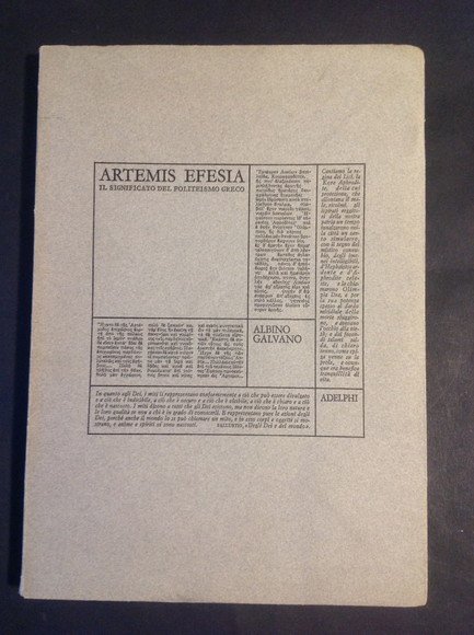 ARTEMIS EFESIA IL SIGNIFICATO DEL POLITEISMO GRECO