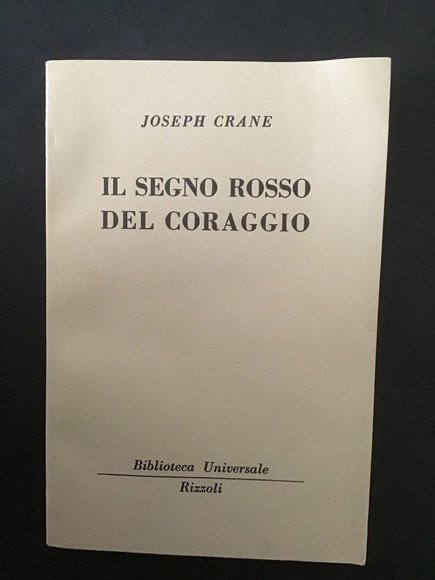 IL SEGNO ROSSO DEL CORAGGIO