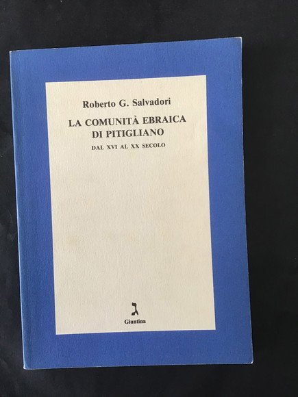 LA COMUNITA' EBRAICA DI PITIGLIANO DAL XVI AL XX SECOLO
