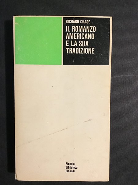 IL ROMANZO AMERICANO E LA SUA TRADIZIONE