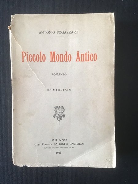 PICCOLO MONDO ANTICO
