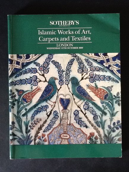 ISLAMIC WORKS OF ART, CARPETS AND TEXTILES. LONDON WEDNESDAY 11TH …