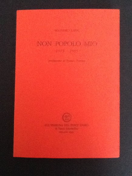 NON POPOLO MIO 1975-1985